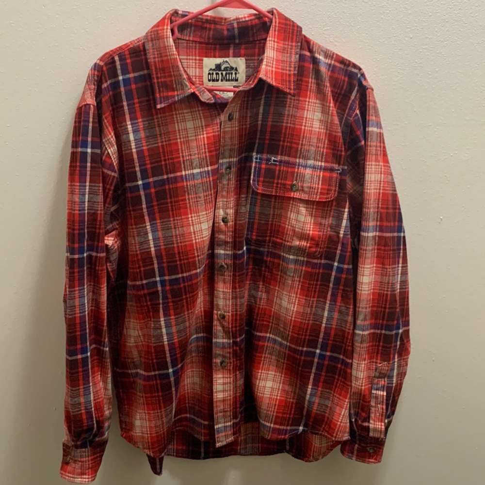 Old Mill red flannel. XL. Never worn.